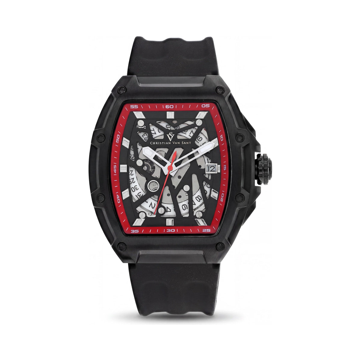 Christian Van Sant Men's Automatic Watch, Black 40mm, Photo 1