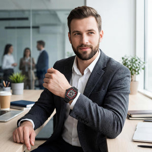 Christian Van Sant Men's Watch — wrist wear, Rubber band everyday timepiece