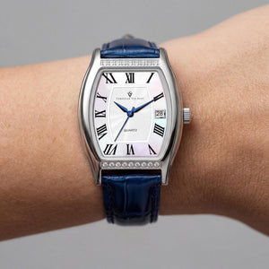 Christian Van Sant Women's Watch — side view, Stainless Steel case 40mm