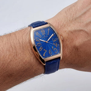 Christian Van Sant Men's Watch — side view, Stainless Steel case 46mm