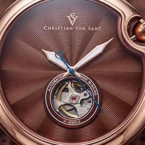 Christian Van Sant CV0144 Men's Watch — front view, Automatic movement 46mm