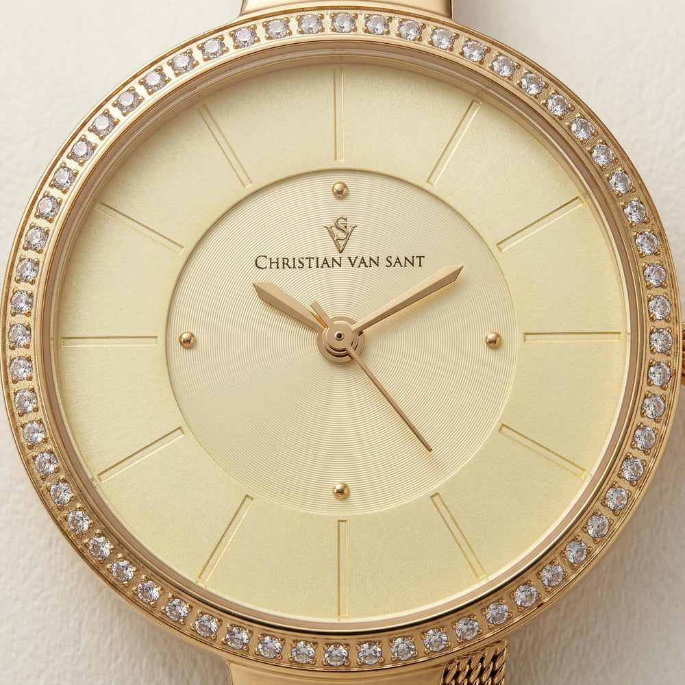 Christian Van Sant CV0224 Women's Watch — front view, Quartz movement 32mm