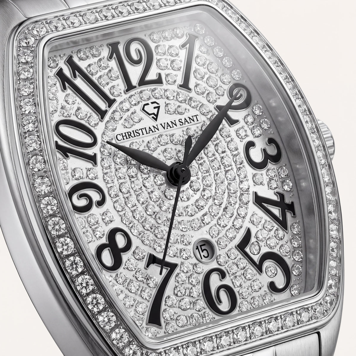 Christian Van Sant CV0260 Silver Watch for Women, 35mm, Photo 2