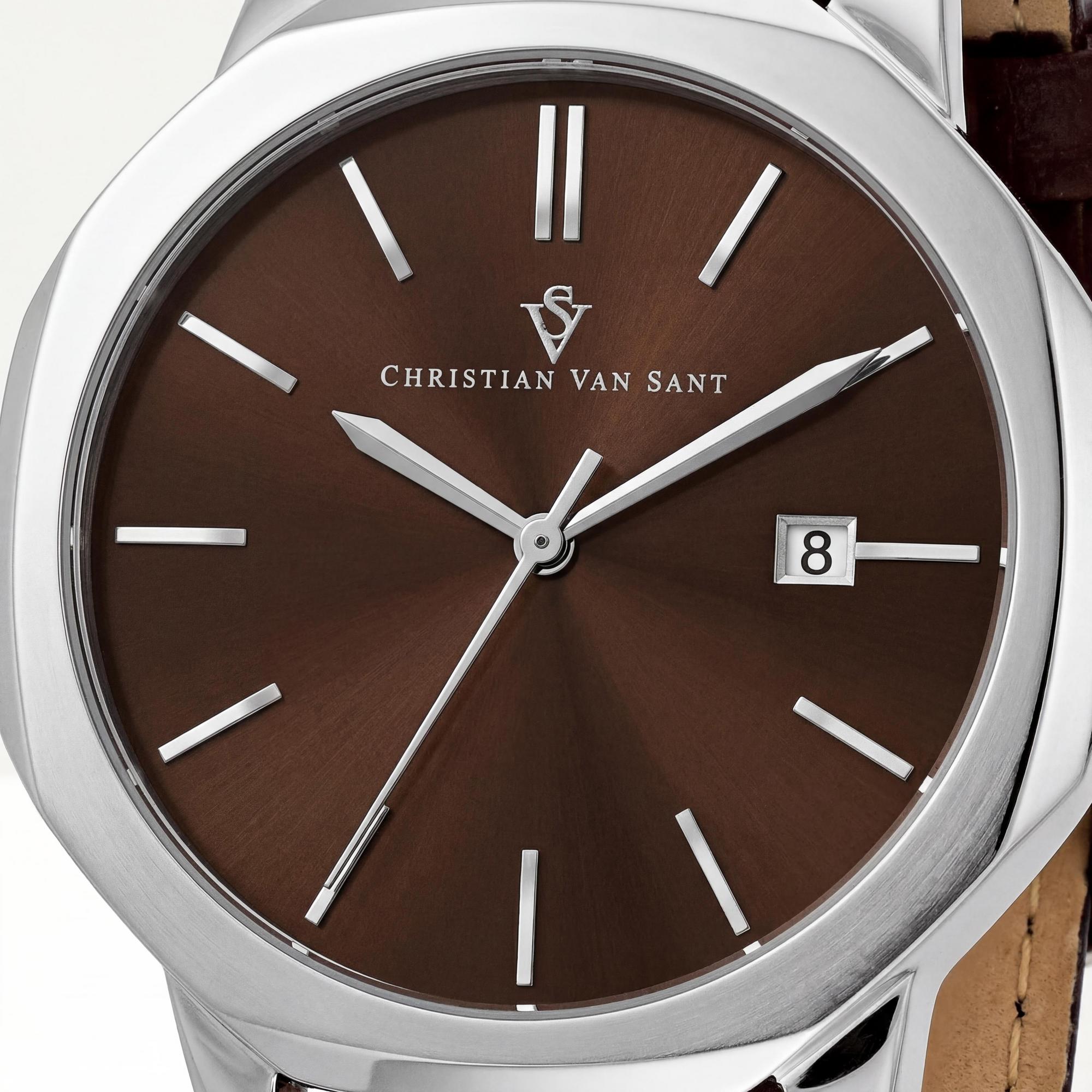 Christian Van Sant CV0506 Women's Watch, Brown Dial 40mm, Photo 2