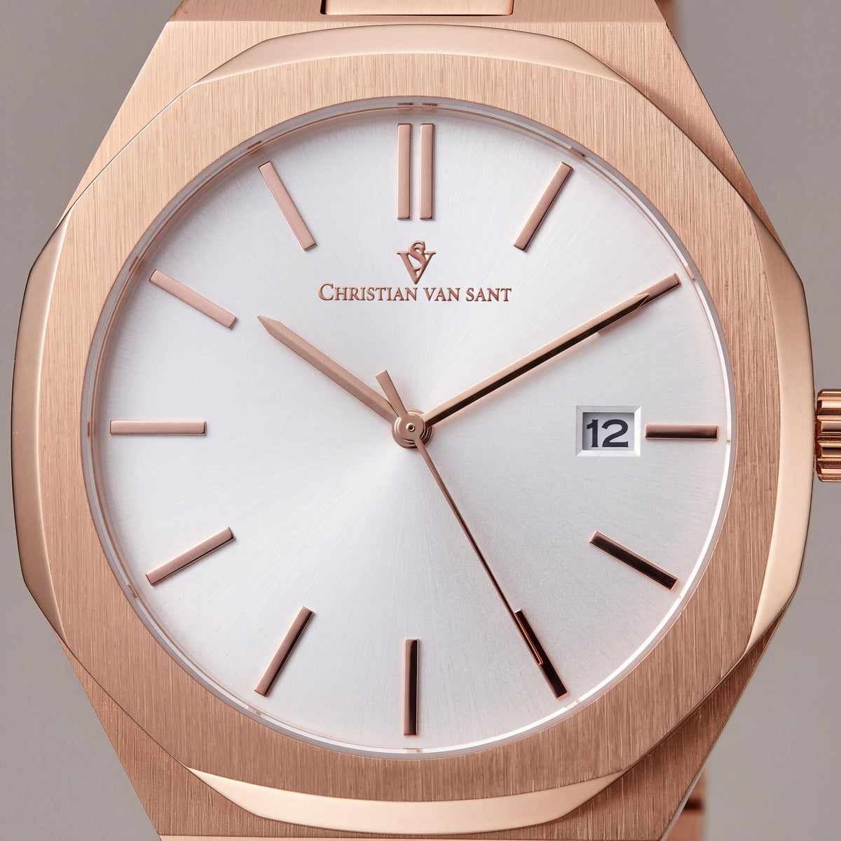 Christian Van Sant CV0523 Men's Gold Watch, 40mm, Photo 2