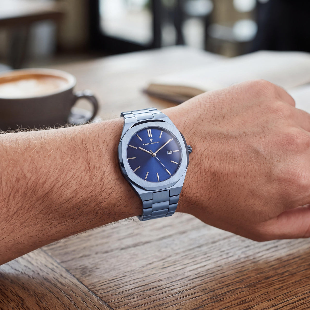 Christian Van Sant CV0526 Men's Blue Watch, 40mm, Photo 4