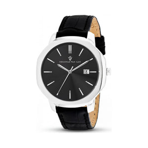 Christian Van Sant CV0530 Black Dial Stainless Steel Men's Watch