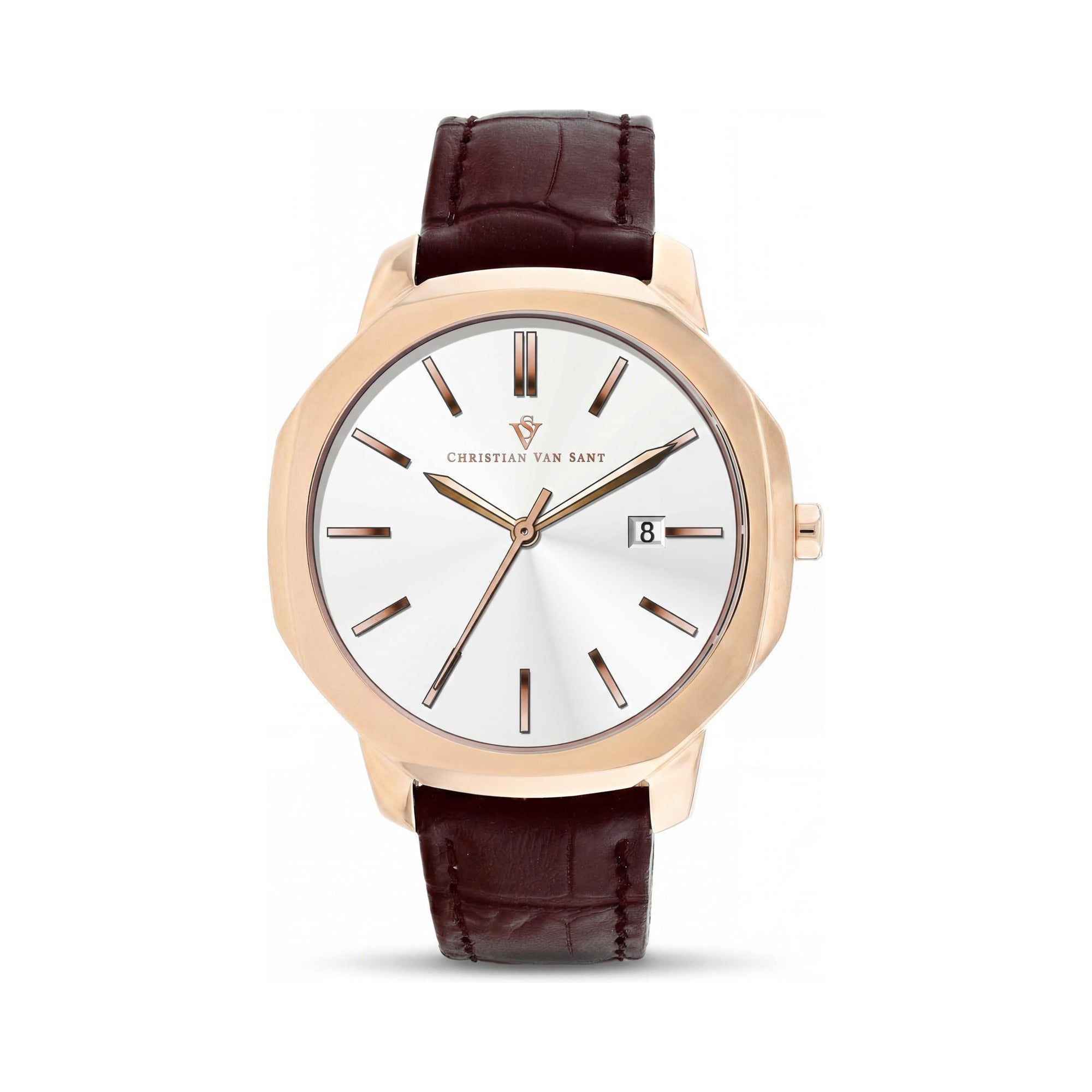 Reloj de hombre Christian Van Sant CV0533, esfera plateada 40 mm, Photo 1