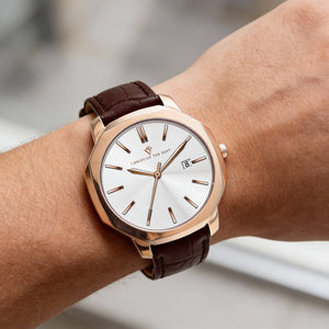 Christian Van Sant CV0533 Men's Watch — side view, Stainless Steel case 40mm