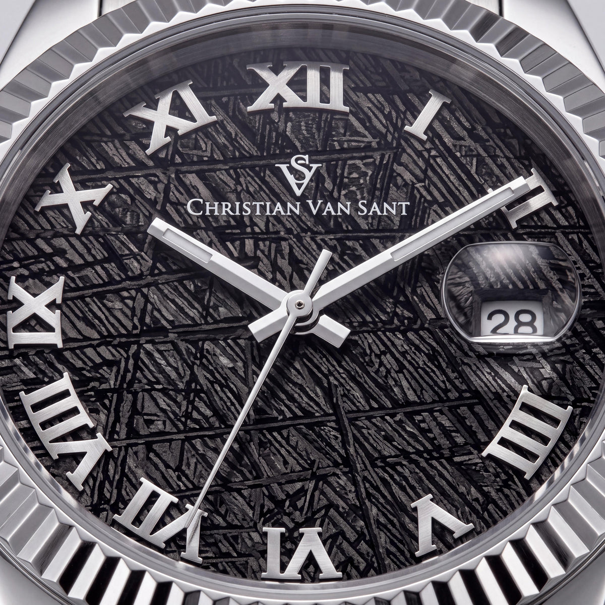 Christian Van Sant CV0701 Men's Silver Watch, 40mm, Photo 2