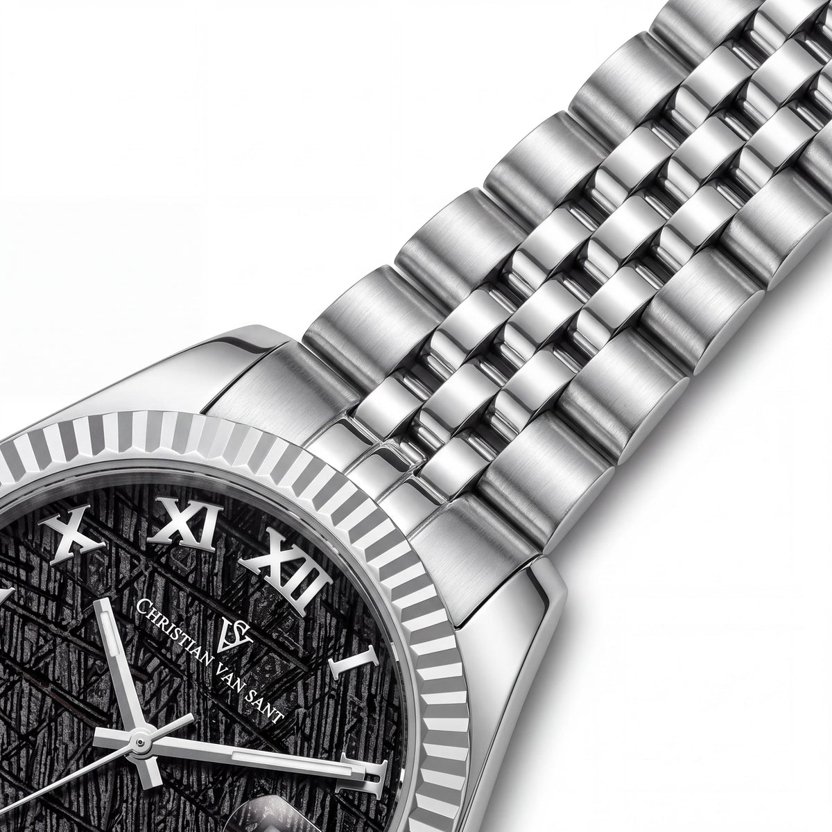 Christian Van Sant CV0701 Men's Silver Watch, 40mm, Photo 3