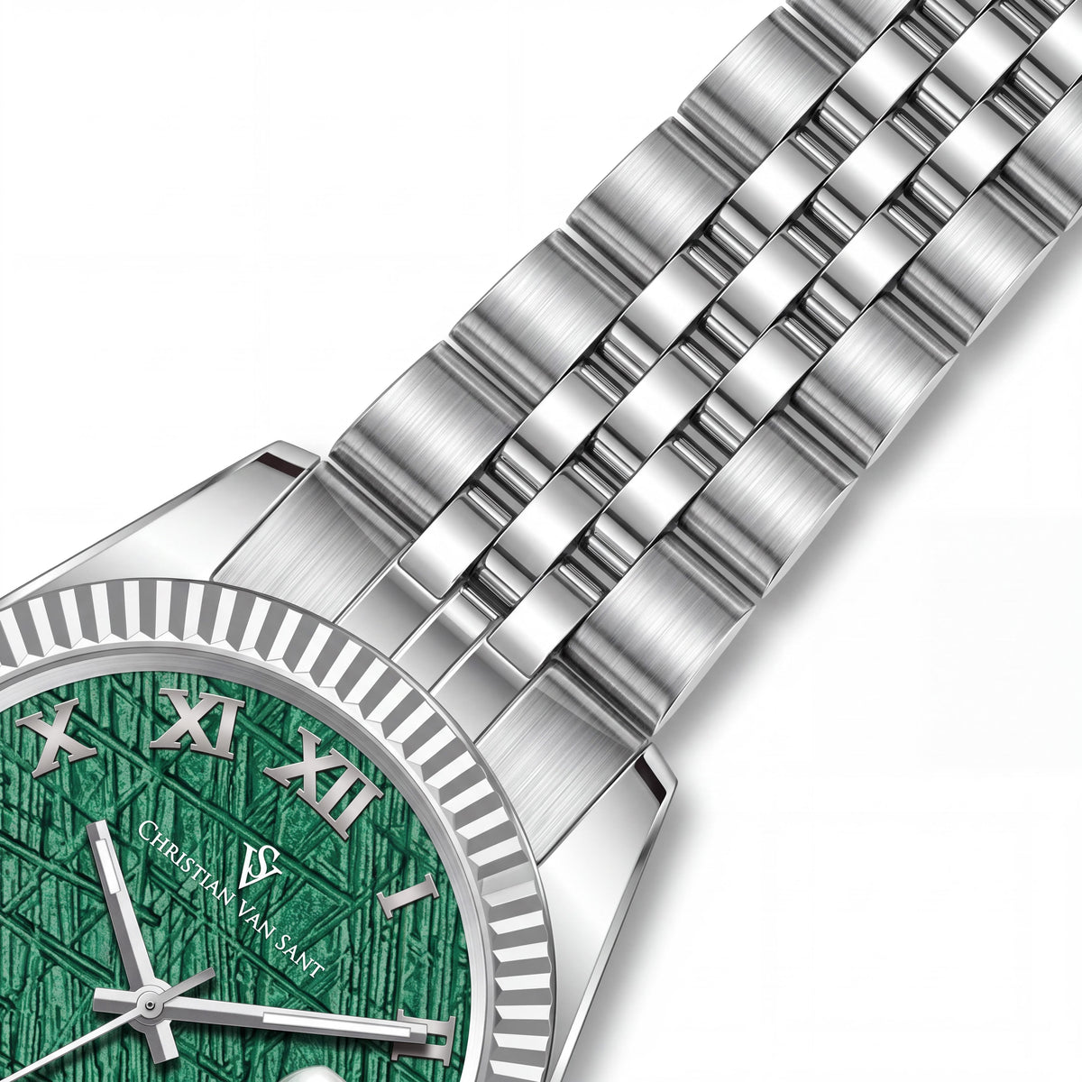 Christian Van Sant CV0703 Men's Silver Watch, Photo 2