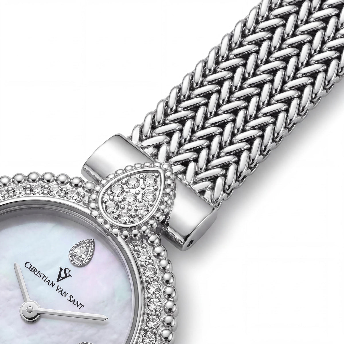 Christian Van Sant CV1270 for Women Silver Watch, 20mm, Photo 3