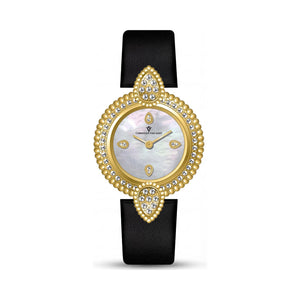 Christian Van Sant CV1274 Black Stainless Steel Women's Watch, 20mm