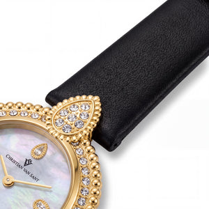 Christian Van Sant CV1274 Women's Watch — side view, Stainless Steel case 20mm