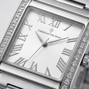 Christian Van Sant CV1280 Women's Watch — front view, Quartz movement 35mm