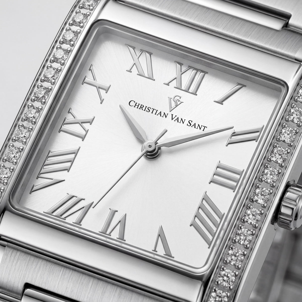 Christian Van Sant CV1280 Silver Watch for Women, 35mm, Photo 2