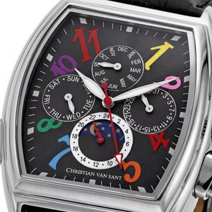 Christian Van Sant CV2130 Grandeur Men's Watch — front view, Automatic movement 40mm