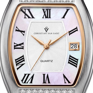 Christian Van Sant CV2451 Women's Watch — front view, Quartz movement 40mm