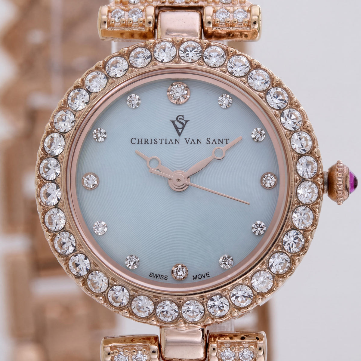Christian Van Sant CV2955 for Women Gold Watch, 40mm, Photo 2