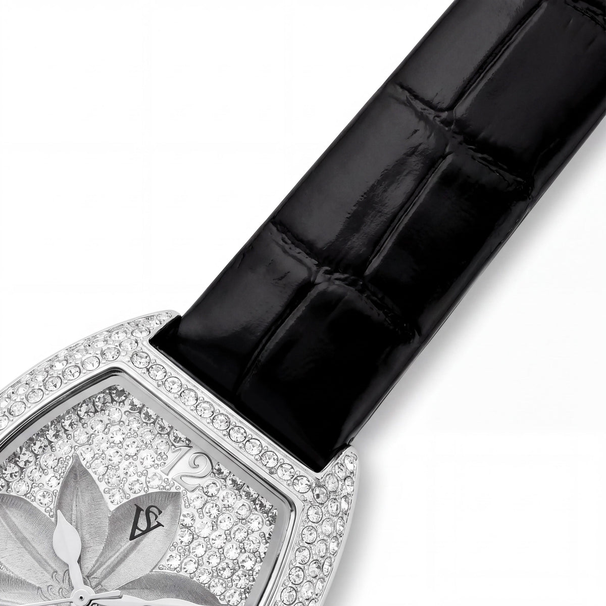 Reloj Christian Van Sant CV4850 para mujer con movimiento de cuarzo, de acero inoxidable blanco y cuero, resistente al agua 30M, Photo 3
