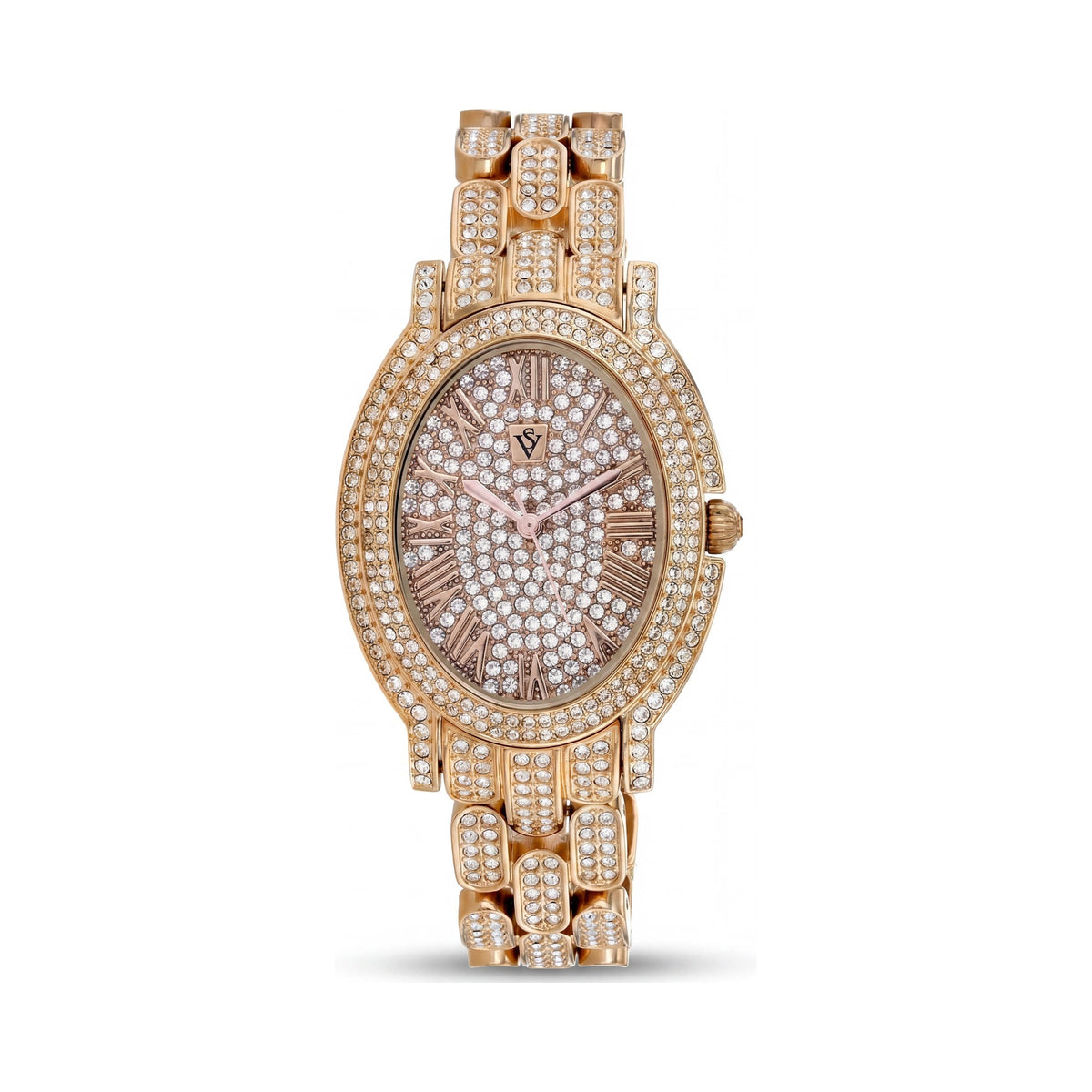 Christian Van Sant CV7235 Women's Gold Chronograph Watch, 40mm, Photo 1