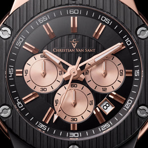 Christian Van Sant CV8146 Men's Watch — front view, Quartz movement 46mm