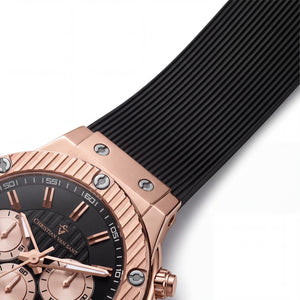 Christian Van Sant CV8146 Men's Watch — side view, Stainless Steel case 46mm