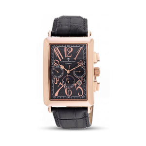 Christian Van Sant CV9141 Black Stainless Steel Men's Watch, 52mm