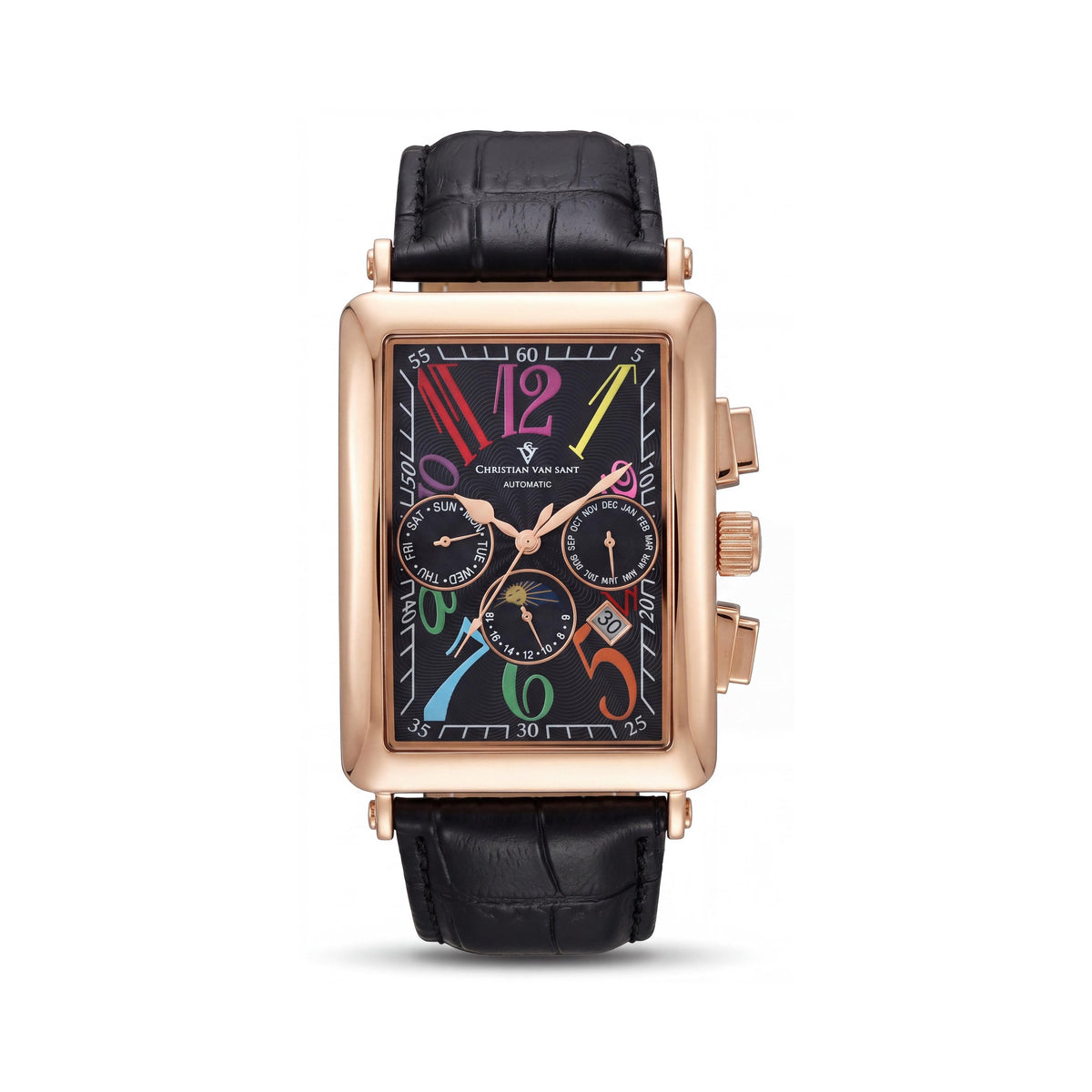 Reloj para hombre Christian Van Sant CV9143 negro, 52 mm, Photo 1