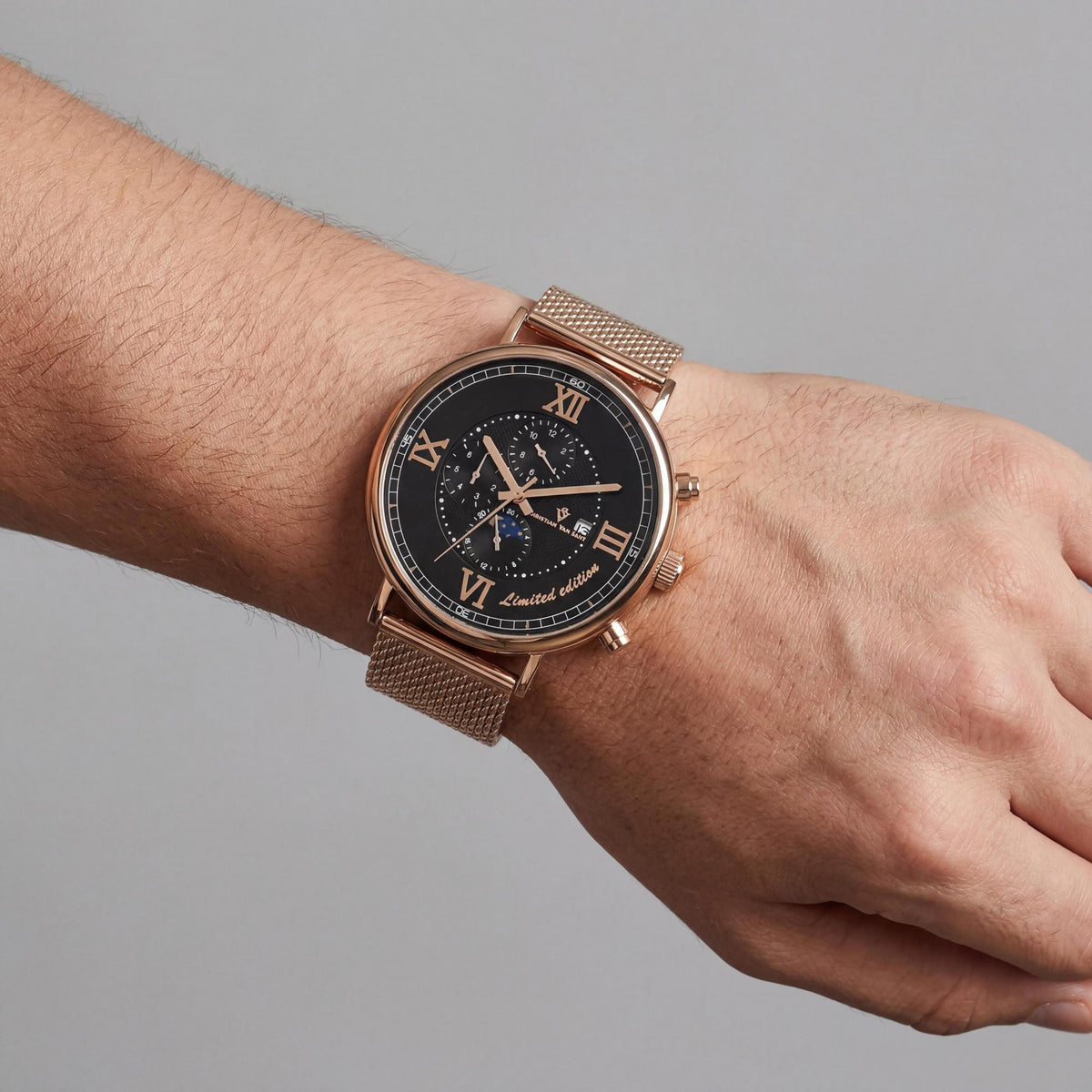 Reloj Christian Van Sant para hombre, dorado, 40 mm, Photo 3