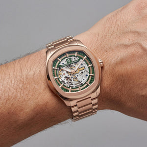 Christian Van Sant Men's Watch — side view, Stainless Steel case 42mm