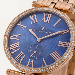 Christian Van Sant Women's Watch — front view, Quartz movement 40mm