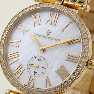 Christian Van Sant Women's Watch — front view, Quartz movement 36mm
