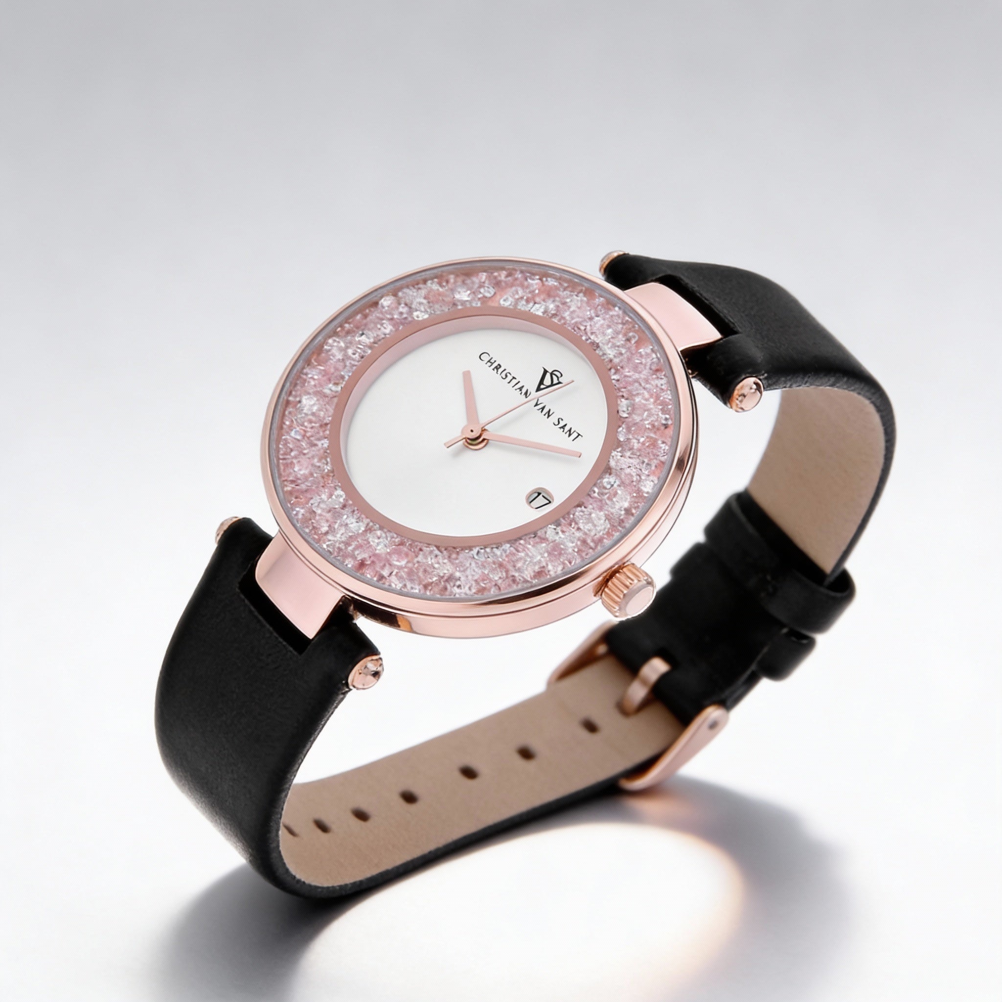Reloj Christian Van Sant para Mujer, Esfera Plateada de Acero Inoxidable 40mm, Photo 2