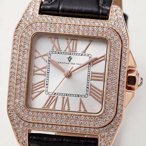 Christian Van Sant Women's Watch — front view, Quartz movement 40mm