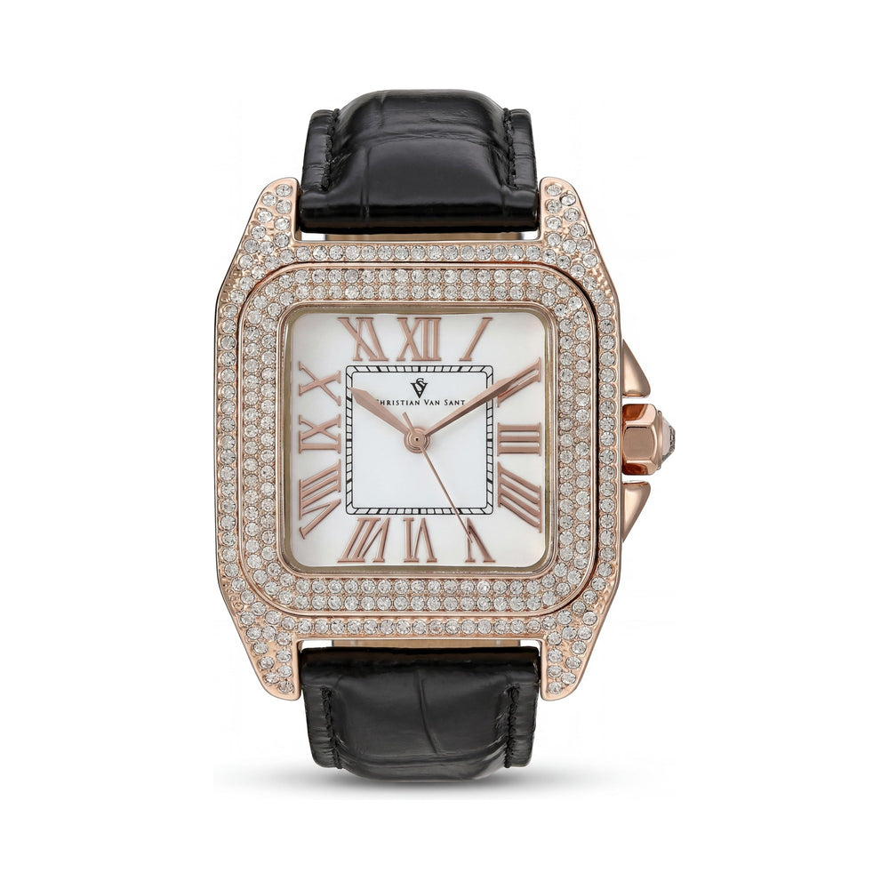 Christian Van Sant Gold Dial Women's Watch, 40mm