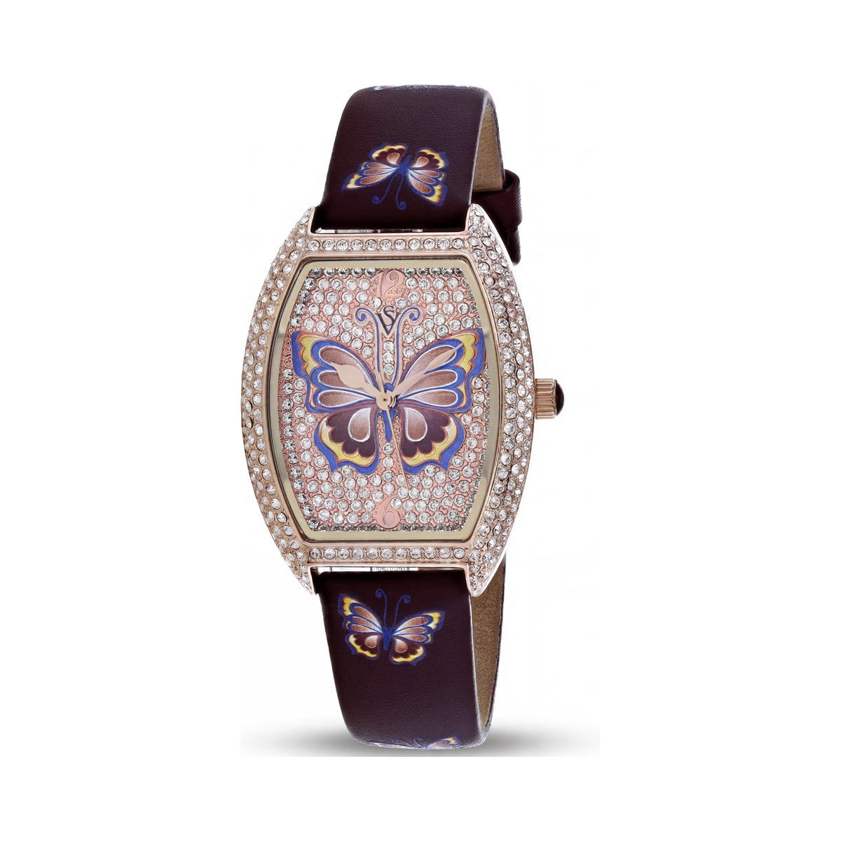 Reloj Christian Van Sant para mujer, esfera dorada de acero inoxidable de 40 mm, Photo 1