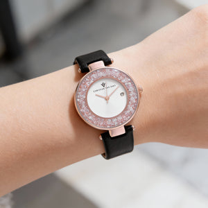 Christian Van Sant Women's Watch — side view, Stainless Steel case 40mm