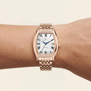 Christian Van Sant Women's Watch — side view, Stainless Steel case 40mm