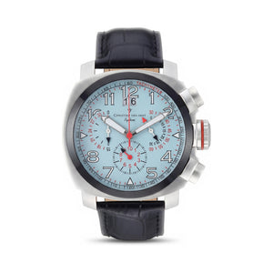 Christian Van Sant Grand Python Black Dial Stainless Steel Men's Watch