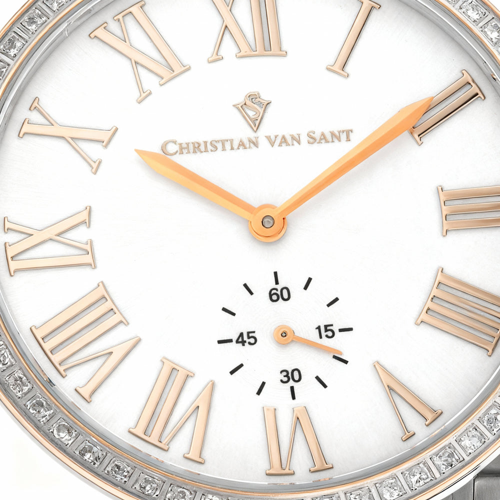 Christian Van Sant Hush Women Watch — front view, Quartz movement 36mm