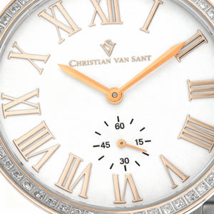 Christian Van Sant Hush Women Watch — front view, Quartz movement 36mm