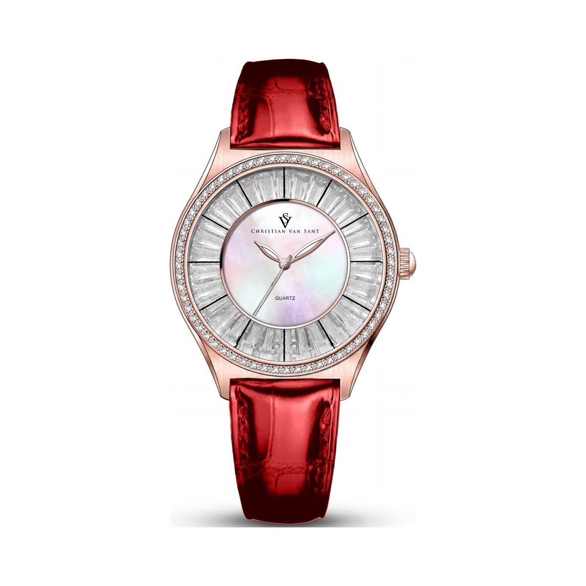 Christian Van Sant Luna CV3208 Women's Gold Watch, 40mm, Photo 1