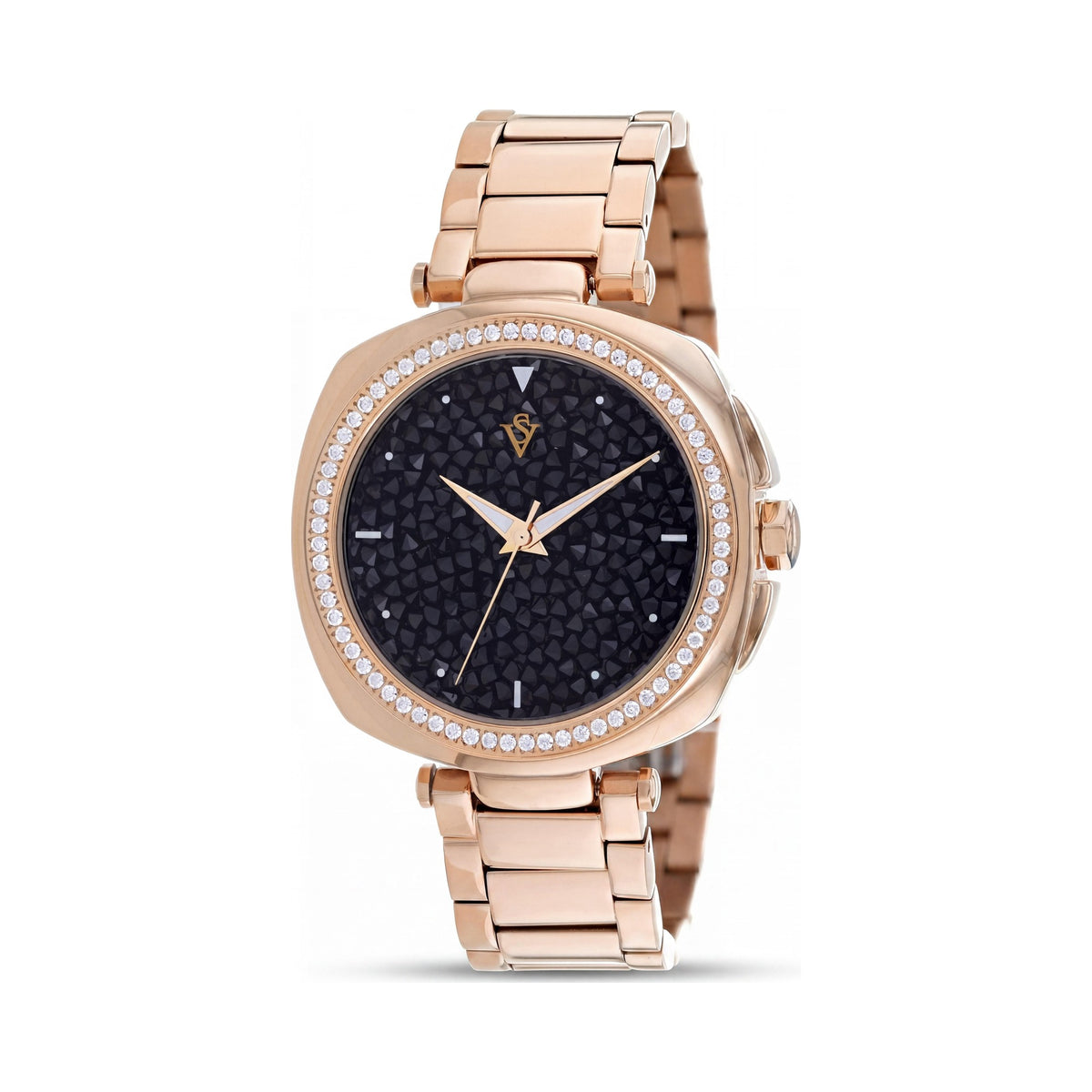 Christian Van Sant Mirabella CV0491 Women's Watch, Black Dial 40mm, Photo 1
