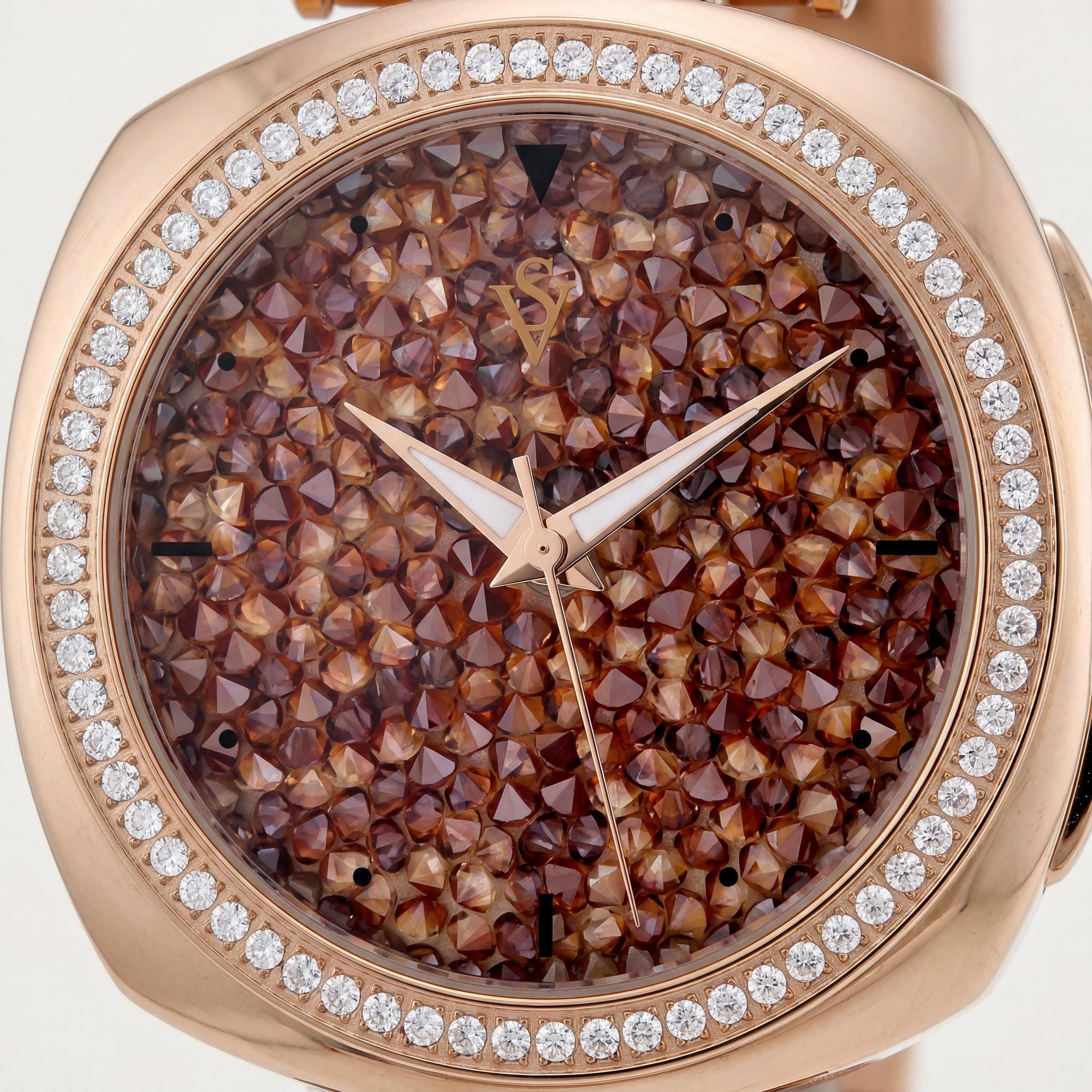 Christian Van Sant Mirabella CV0493 Women's Watch, Orange Dial 40mm, Photo 2