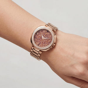 Christian Van Sant Mirabella CV0493 Women's Watch — side view, Stainless Steel case 40mm
