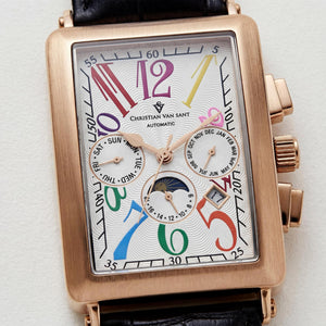 Christian Van Sant Modern Men's Watch — front view, Automatic movement 40mm