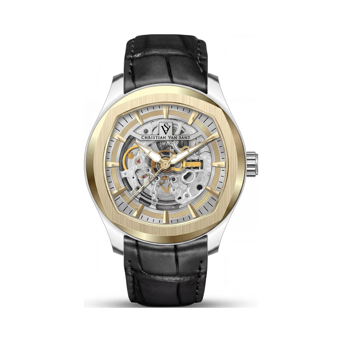Christian Van Sant Modern Men's Automatic Watch, 40mm, Photo 1