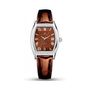 Christian Van Sant CV2444 Silver Stainless Steel Women's Watch, 35mm